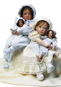 kish & company - Babies' Nursery Collection - Elizabeth and Polly Dolly, Carolyn and Lolly Dolly